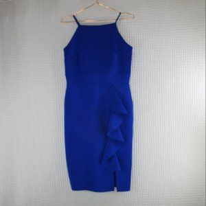 SWEET STORM BLUE SLEEVELESS DRESS SIZE LARGE